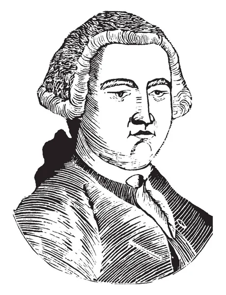 James Otis 1725 1783 Hij Een Advocaat Koloniale Massachusetts Een — Stockvector