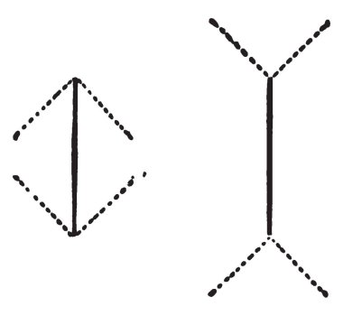 Görsel yanılsama, satır uzunluğu olan sağ yanındaki satır ve her iki hattı tam olarak aynı uzunlukta olduğundan daha uzun görünüyor, ilişkili patolojik görsel yanılsamalar dahil birden çok türde göz hastalığı, vintage çizgi çizme veya engravi