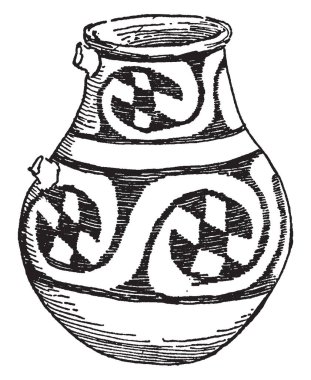 Meksika Jar salata taze yemek için mükemmel bir yol vardır ve sağlıklı üstünde belgili tanımlık gitmek, bu bir Avrupa teknikleri ve tasarımları, vintage çizim veya gravür illüstrasyon satır.