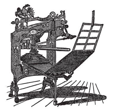 Bu resimde Kolomb basın çizim veya illüstrasyon oyma baskı, vintage hat için kullanılan temsil eder..