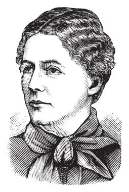 Elizabeth Rodgers, o bir temsilci 1887 yılında Richmond, vintage çizgi çizme veya oyma illüstrasyon Knights çalışma sözleşmesi yapıldı.