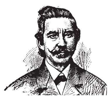 Raphael Semmes, 1809-1877, o bir subay müttefik Donanması'nda Amerikan İç Savaşı, vintage çizgi çizme veya oyma illüstrasyon sırasında yapıldı.