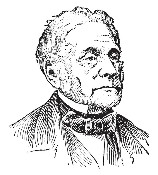 Daniel Franois Espirit Auber 1782 1871 Byl Francouzský Operní Skladatel — Stockový vektor