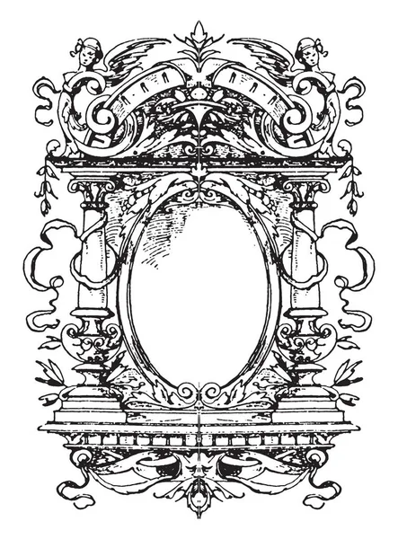 Modern Typographical Frame Very Varied Greater Freedom Allowed Vintage Line — Stock Vector