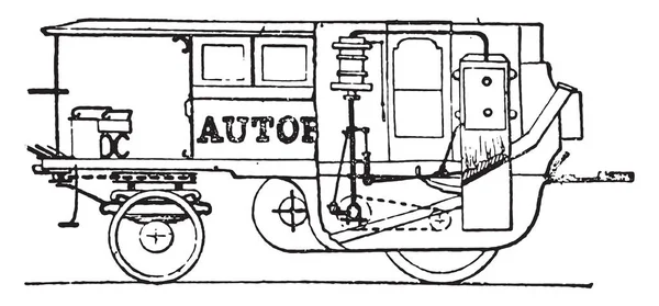 Autopsy Vintage Engraved Illustration Industrial Encyclopedia Lami 1875 — Stock Vector