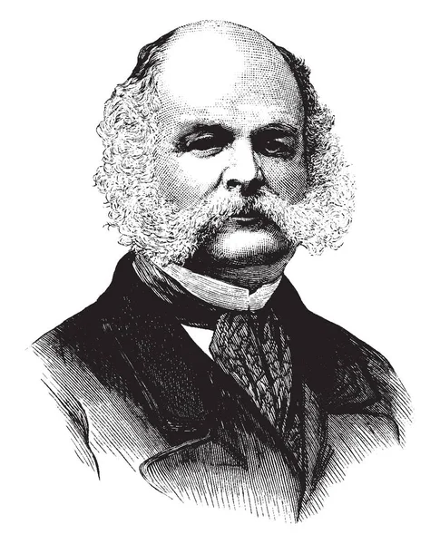 Γενικό Ambrose Burnside 1824 1881 Ήταν Ένας Αμερικανός Στρατιώτης Κυβερνήτης — Διανυσματικό Αρχείο