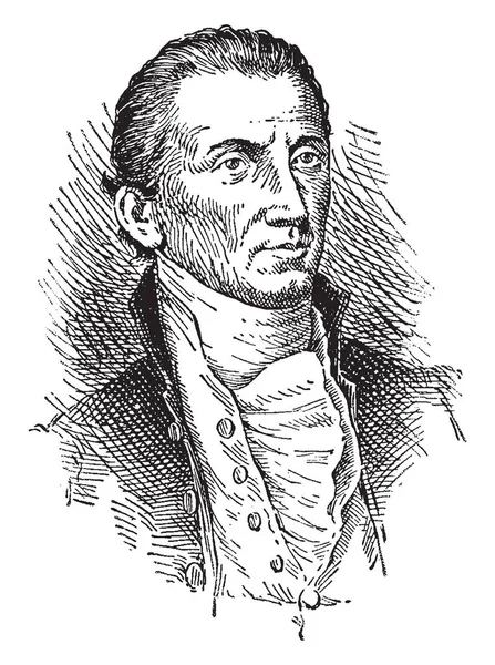 James Monroe 1758 1831 Byl Americký Státník Pátý Prezident Spojených — Stockový vektor