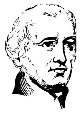 Richard Stockton, 1730-1781, Amerikalı bir avukat, hukukçu, kanun koyucu ve bağımsızlık, vintage çizgi çizme veya oyma illüstrasyon Bildirgesi bir imzalayan biriydi