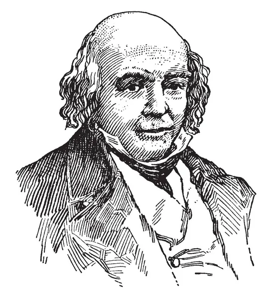 Pierre Jean Beranger 1780 1857 Byl Plodný Francouzský Básník Písničkář — Stockový vektor