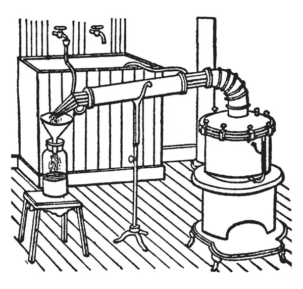 Remington Still Est Représenté Ici Dessin Trait Vintage Illustration Gravure — Image vectorielle