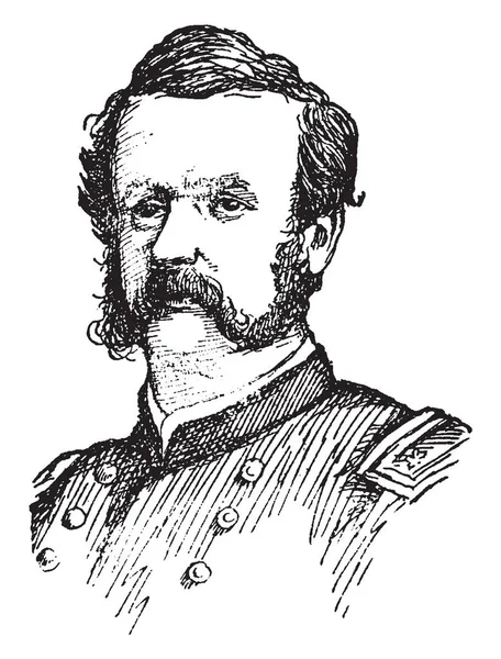 Lovell Harrison Rousseau 1818 1869 Foi Advogado Político General Exército —  Vetores de Stock