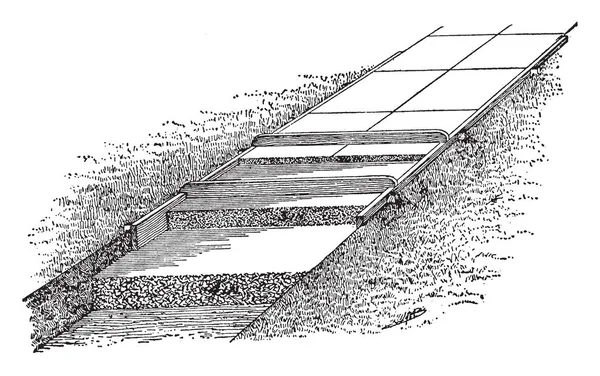 Cette Illustration Représente Deux Cours Travail Qui Est Généralement Fait — Image vectorielle