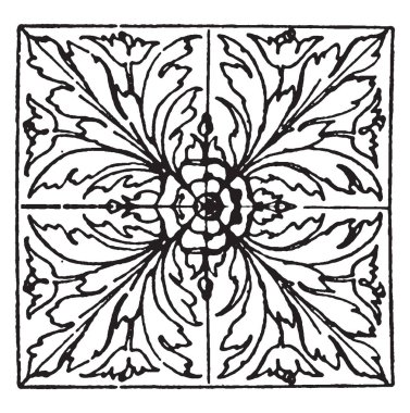 Rönesans Kare Panel Bologna, vintage çizgi çizme veya oyma resimde Madonna di Galleria kapıda bulunur.