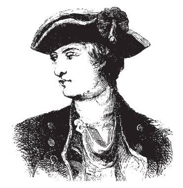 General David Wooster, 1710-1777, Fransız ve Kızılderili Savaşı ve Amerikan Bağımsızlık Savaşı, vintage çizgi çizme veya oyma resim görev yapan Amerikalı bir general olduğunu