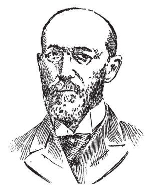 Thomas Platt, 1833-1910, iki dönemlik ABD Temsilciler Meclisi ve New York, vintage çizgi çizme veya oyma illüstrasyon üç dönemlik Eyaleti senatörü oldu