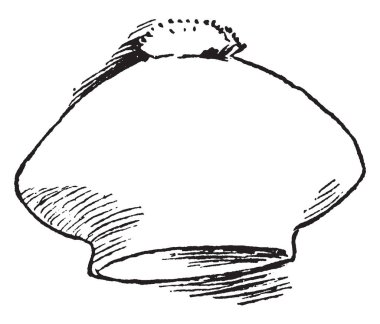 Şapka bir funky tarzı, vintage çizgi çizme veya oyma illüstrasyon gibi görünüyor.