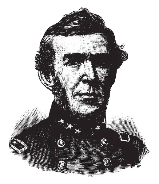 General Bragg Estaba Mando Pensacola Con Una Fuerza 000 Hombres — Archivo Imágenes Vectoriales