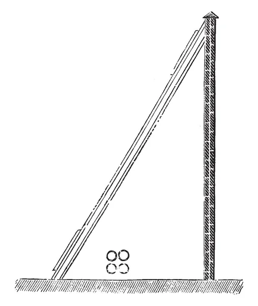 Diese Illustration Stellt Einen Teil Des Hauses Oder Der Glasvitrine — Stockvektor