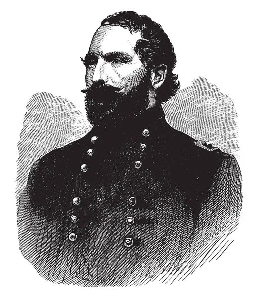 James Brewerton Ricketts 1817 1887 Han Var Karriär Officer Usa — Stock vektor