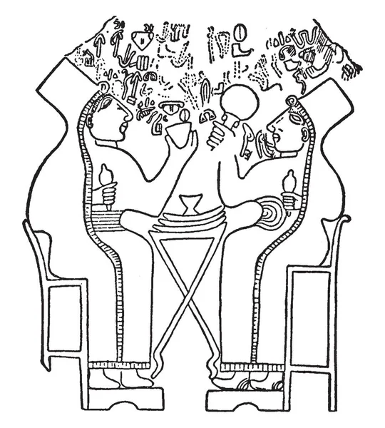 Hittite Women Ancient Anatolian People Who Spoke Hittite Language Anatolian — Stock Vector
