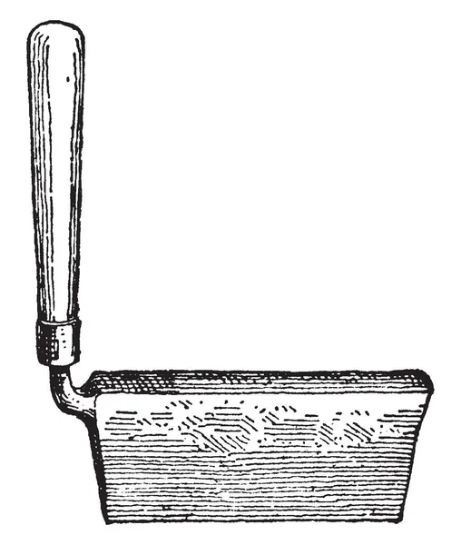 Freccia Utilizzata Nella Spaccatura Doghe Botti Trafilatura Vintage Illustrazione Incisioni — Vettoriale Stock