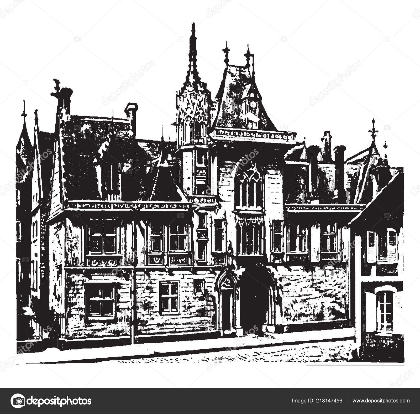 Jacques Coeur's House Bourges Romanesque French Merchant Founded