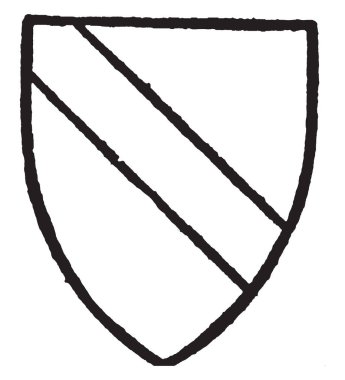 Mauley altın bir viraj samur, çizim veya şekil oyma vintage çizgi taşıyordu..