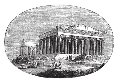 Modern Parthenon, Atinalılar, dönmek için Attica, onların şehir harap ve onların ülke ıssız buldum İranlılar, yenilgisinden sonra, 