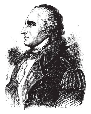 Benedict Arnold, 1741-1801, o bir general İngiltere, vintage çizgi çizme veya oyma illüstrasyon ülkesine ihanet eden Amerikan Bağımsızlık Savaşı sırasında yapıldı.