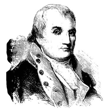 Charles Cotesworth Pinckney, 1746-1825, Fransa, vintage çizgi çizme veya oyma illüstrasyon için Güney Carolina ve Amerika Birleşik Devletleri Bakanı bir devlet adamı olduğunu