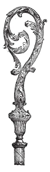 屁股后皮埃尔日耳曼 复古雕刻插图 工业百科全书 1875 — 图库矢量图片