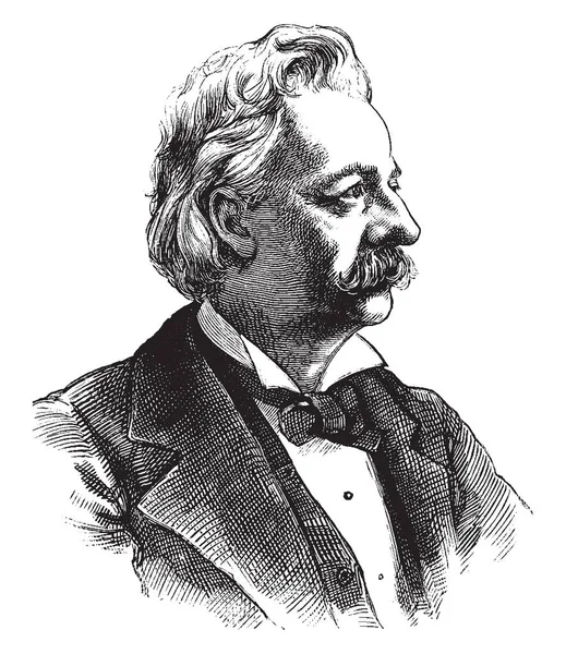 Allmänna Henry Slocum 1827 1894 Han Var Union General Det — Stock vektor