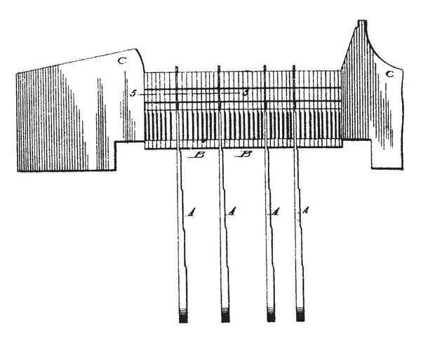 Cette Illustration Représente Mécanisme Justifiant Type Qui Compose Coins Métal — Image vectorielle