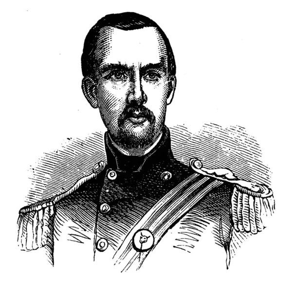 Michael Corcoran 1827 1863 Han Var Amerikansk General Unionsarmén Amerikanska — Stock vektor