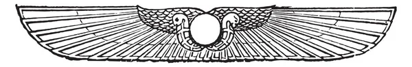 Emblema Sol Ilustração Vintage Gravada Enciclopédia Industrial Lami 1875 —  Vetores de Stock