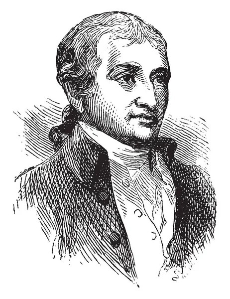 John Jay 1745 1829 War Ein Amerikanischer Staatsmann Patriot Diplomat — Stockvektor