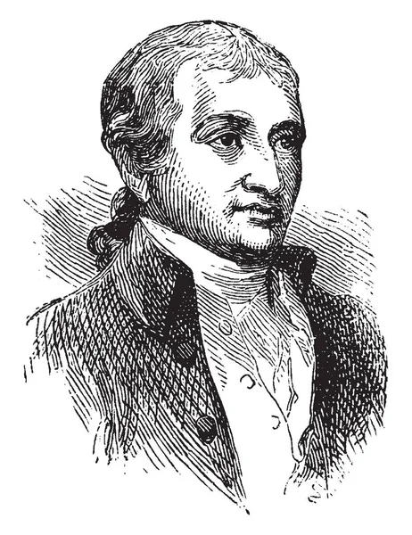 John Jay, 1745-1829, o bir devlet adamı, vatansever, diplomat, Amerika Birleşik Devletleri, New York, ikinci valisi kurucularının ve Amerika Birleşik Devletleri'nin ilk baş yargıç, vintage satır çizim veya illüstrasyon oyma