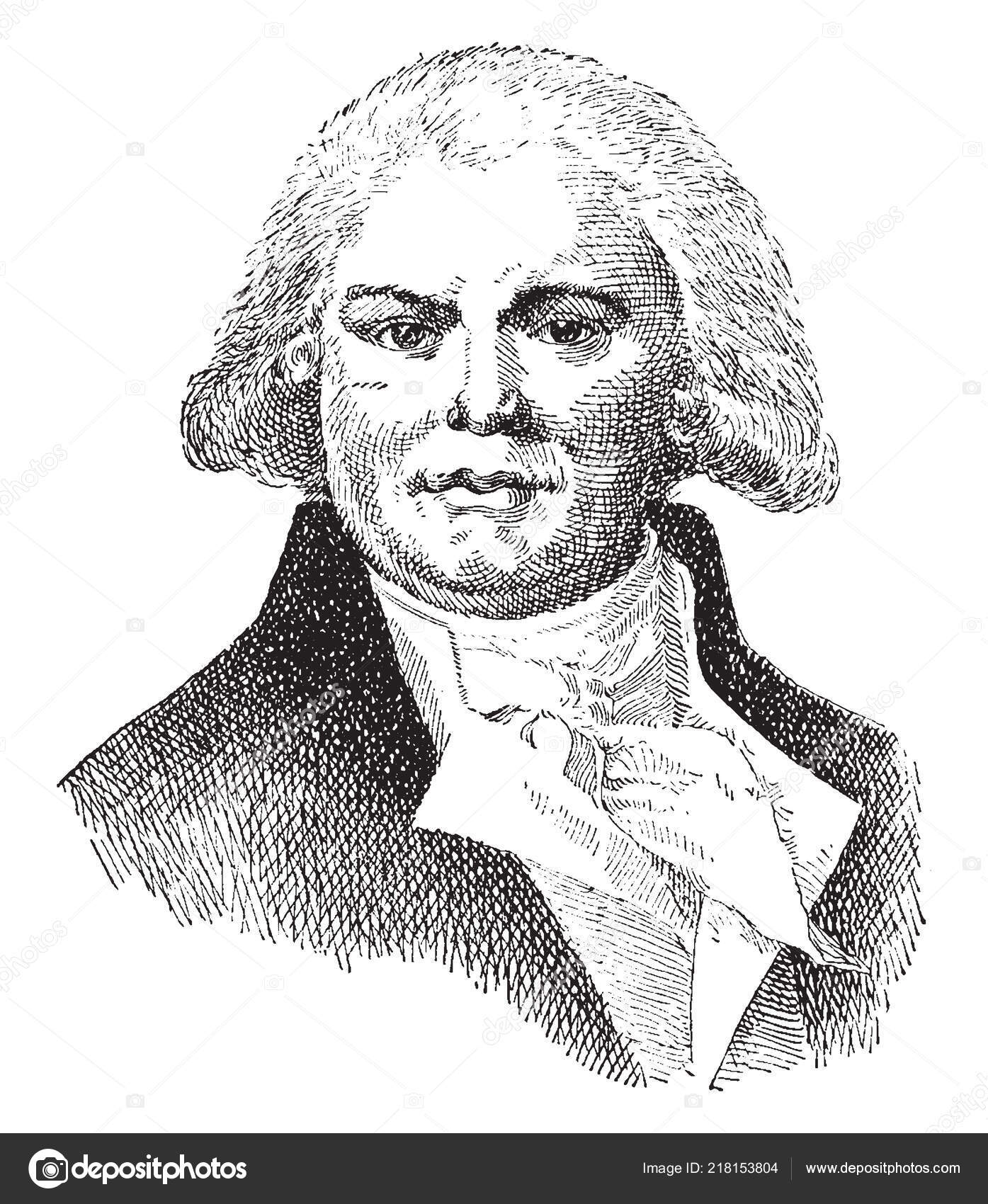 Danton 1759 1794 Var Ledende Skikkelse Tidlige Stadier Den Franske  stockvektor © Morphart #218153804, image size:1395x1700