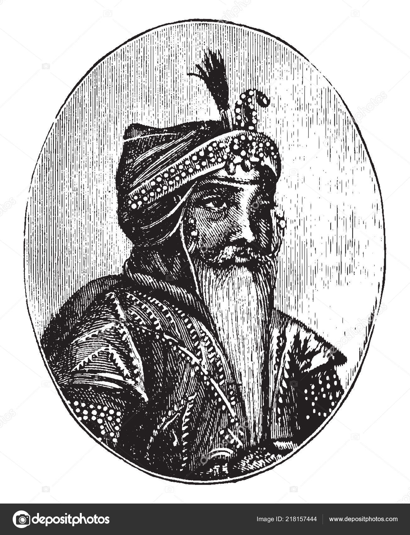 Maharaja Ranjit Singh, 1780 – 1839, the first Maharaja of the Sikh Empire,  digitally optimized Stock Photo - Alamy