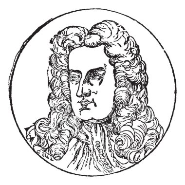 George II, İngiltere kralı, 1683-1760, Büyük Britanya ve İrlanda, Hanover Duke ve Prens-seçmen Kutsal Roma İmparatorluğu 1727 ' 1760, vintage çizgi çizme veya oyma illüstrasyon kralı