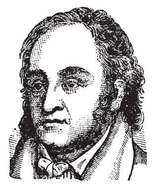 Johann Richter, 1763-1825, o onun mizahi romanlar ve hikayeler, vintage çizgi çizme veya oyma illüstrasyon için ünlü bir Alman romantik yazar oldu