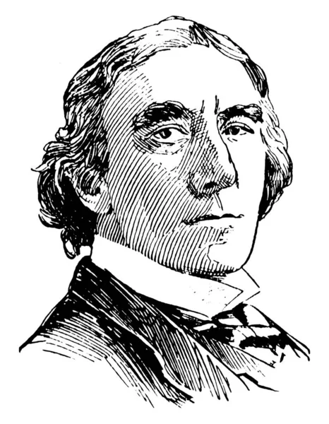 Sir Henry Irving 1838 1905 Byl Anglický Divadelní Herec Viktoriánské — Stockový vektor