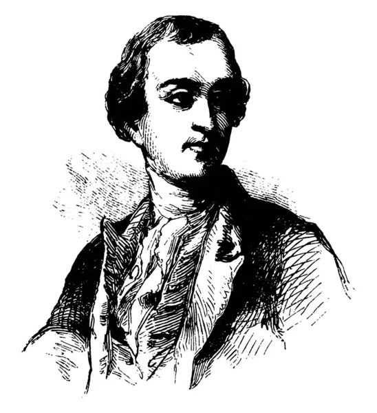 Joseph Reed 1741 1785 Était Avocat Officier Militaire Homme État — Image vectorielle