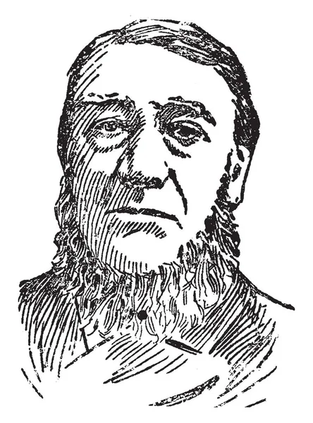 Paul Kruger 1825 1904 War Von 1883 Bis 1900 Präsident — Stockvektor