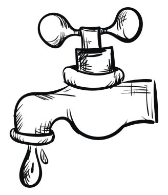 Beyaz arka illüstrasyon el kroki renk vektör su