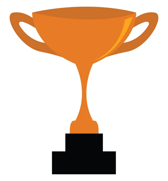 Trofee voor een winnaar in Championship illustratie print vector op — Stockvector