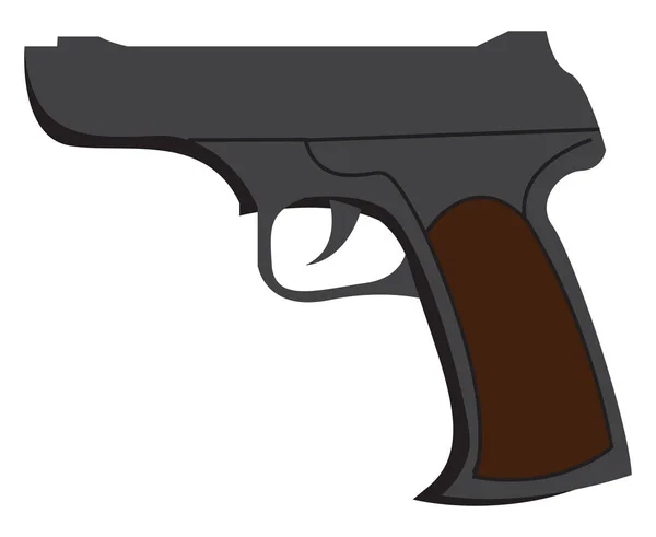Вектор огнестрельного оружия или цветная иллюстрация — стоковый вектор