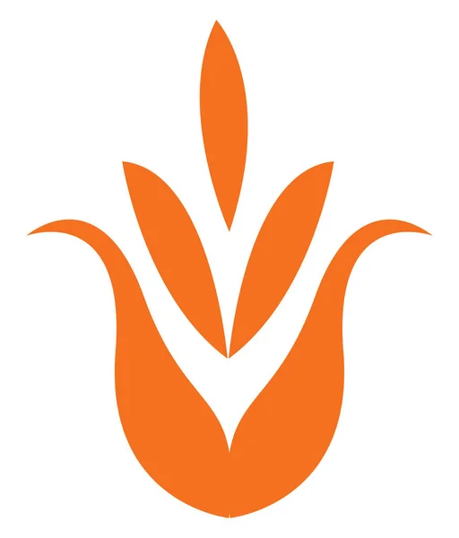 Petali di fiori d'arancio vettore o illustrazione a colori — Vettoriale Stock