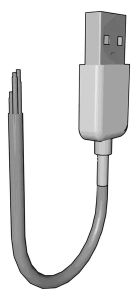 En Universal Serial Bus vektor eller färg illustration — Stock vektor