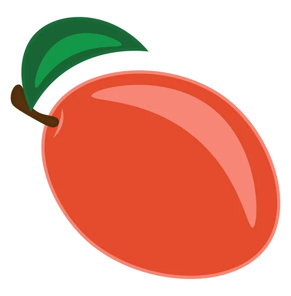 En mango vektor eller färg illustration — Stock vektor